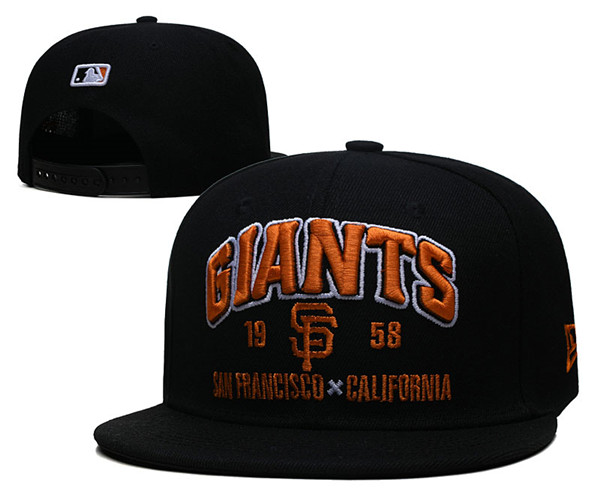San Francisco Giants Stitched Snapback Hats 020